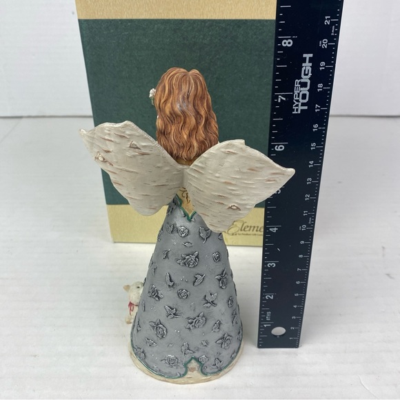 Elements Holiday Blessing 82050 Collectible Figurine Angel Barbara McDonald 2007 - Picture 3 of 8